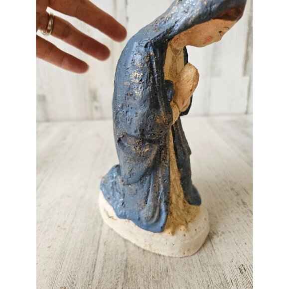 Teena flanner Virgin Mary Midwest canyon Nativity Xmas religious statue large fi - Picture 5 of 9